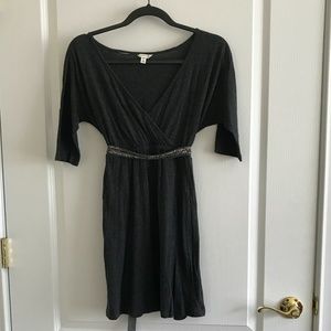 Forever 21 short sleeve grey dress